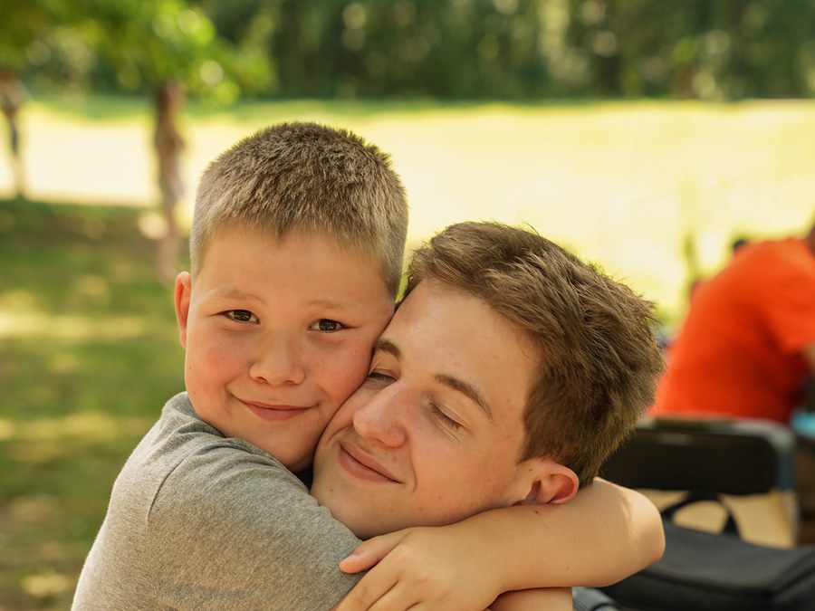 Young people together at a New Hope Slavic Church gathering