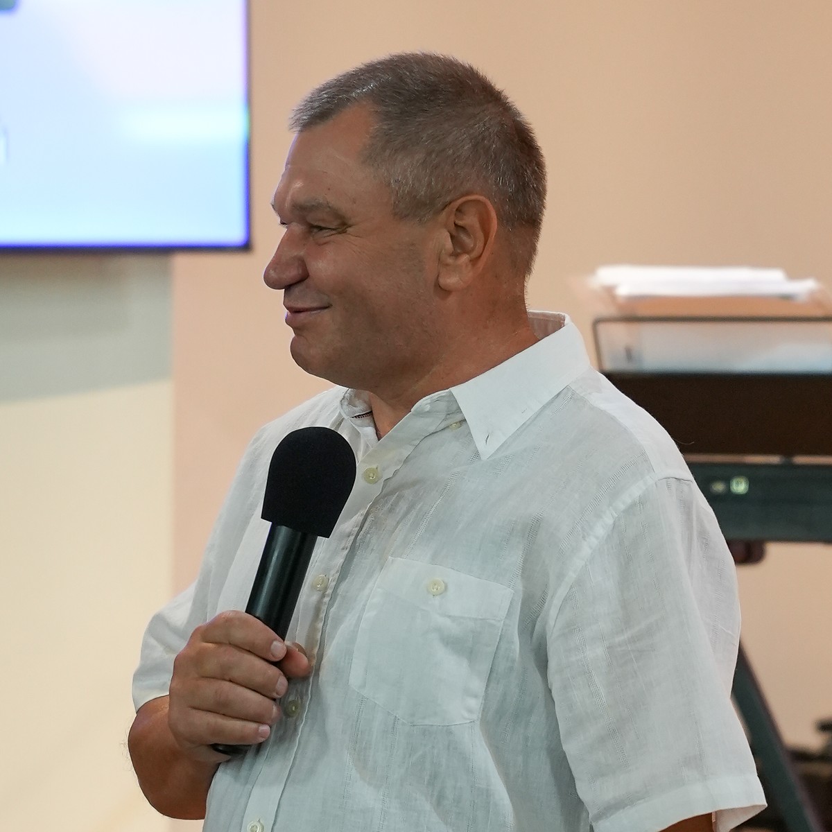 Pastor Ivan Iurchyshyn of New Hope Slavic Church
