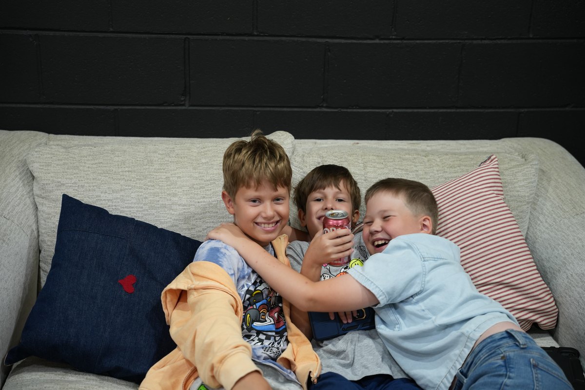 Children together at New Hope Slavic Church
